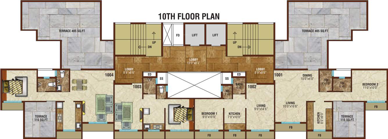 Images for Cluster Plan of Balaji Construction Balaji Sparsh