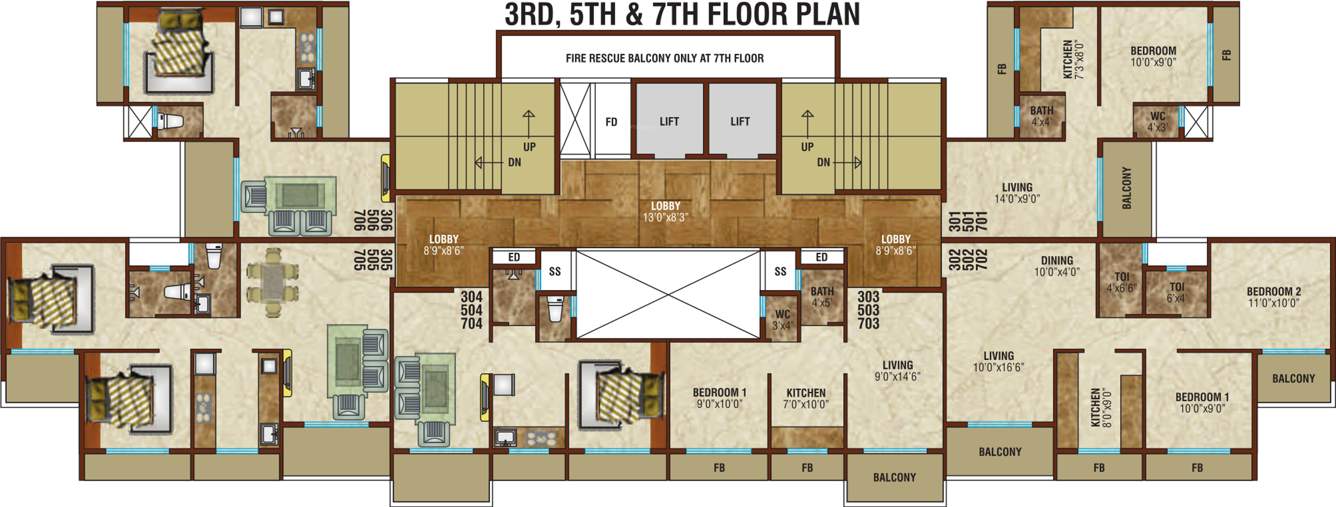 Images for Cluster Plan of Balaji Construction Balaji Sparsh