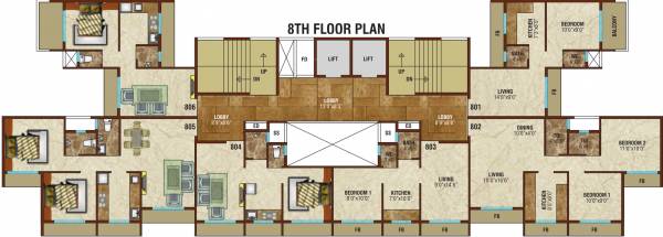 Images for Cluster Plan of Balaji Construction Balaji Sparsh