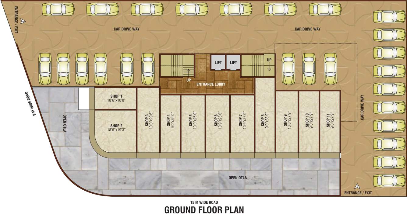 Images for Cluster Plan of Balaji Construction Balaji Sparsh