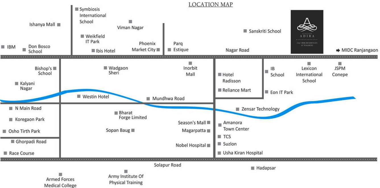  adira Images for Location Plan of Gagan Adira