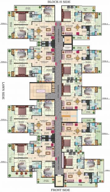  premium-tower Images for Cluster Plan of Windsor Premium Tower