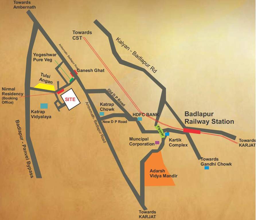 residency Images for Location Plan of Shiv Developer Mumbai Shiv Residency