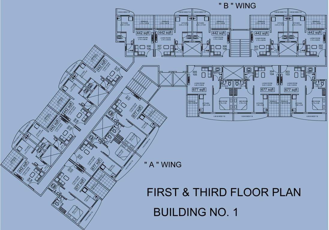  avenue Images for Cluster Plan of Udaan Avenue
