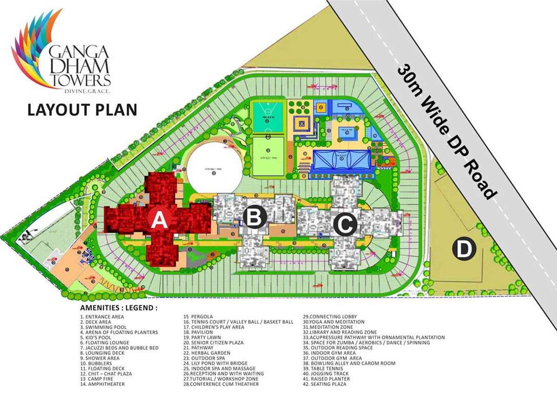 Images for Layout Plan of Goel Ganga Dham