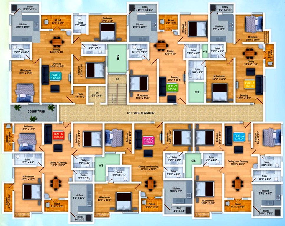  brindhavan Images for Cluster Plan of  Brindhavan