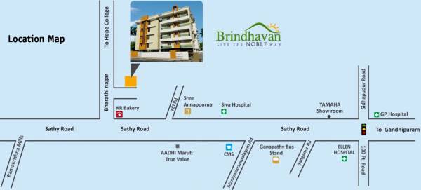  brindhavan Images for Location Plan of  Brindhavan