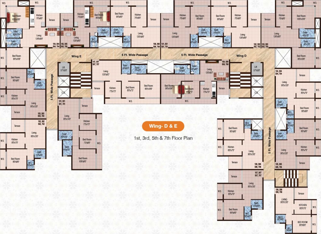  kalash city Images for Cluster Plan of Trilok Kalash City