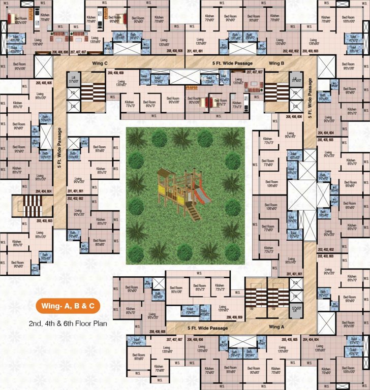  kalash city Images for Cluster Plan of Trilok Kalash City