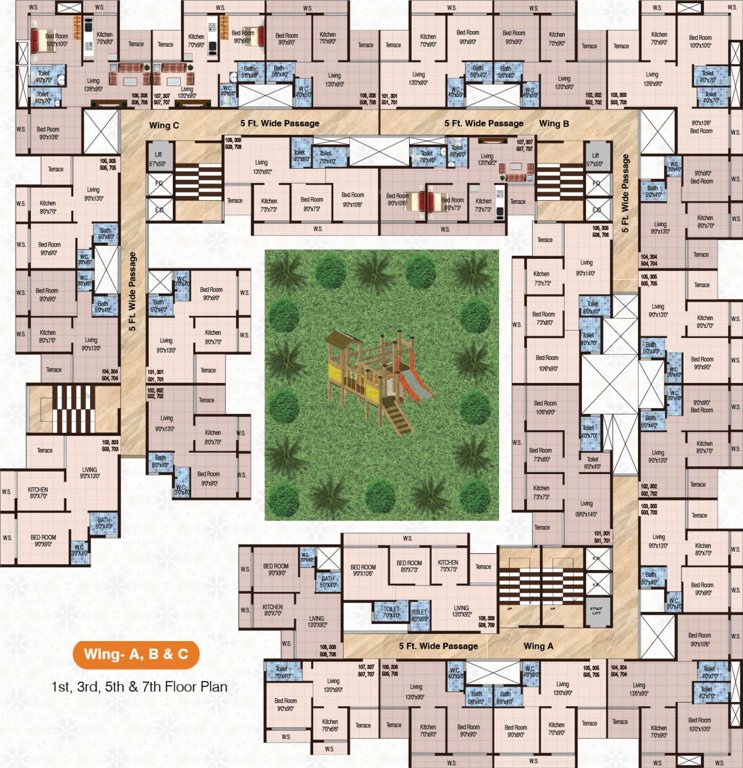  kalash city Images for Cluster Plan of Trilok Kalash City