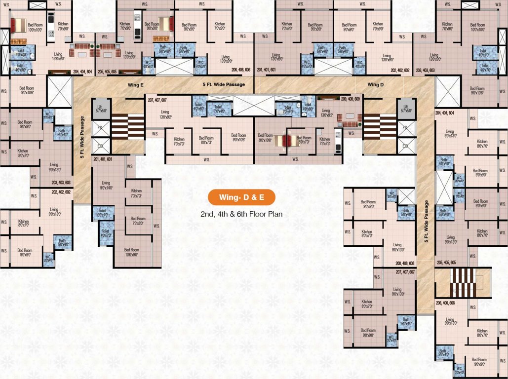  kalash city Images for Cluster Plan of Trilok Kalash City