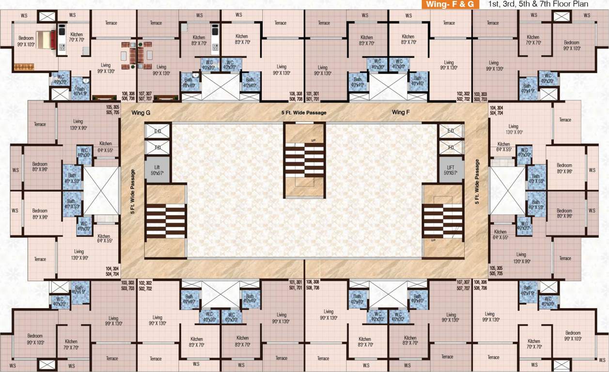  kalash city Images for Cluster Plan of Trilok Kalash City