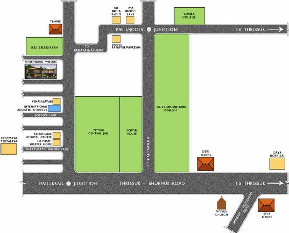 Images for Location Plan of Vishraam Whispering Woods