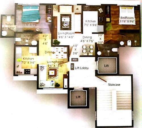  bhagwati-ashish Images for Cluster Plan of Karmvir Bhagwati Ashish