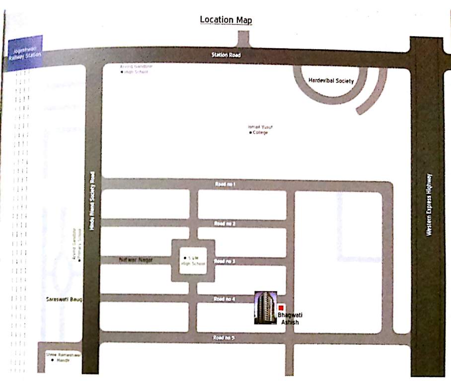 bhagwati ashish Images for Location Plan of Karmvir Bhagwati Ashish