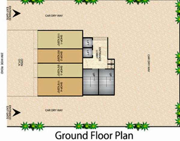 Images for Cluster Plan of S R S M Paradise Images for Cluster Plan of S R S M Paradise