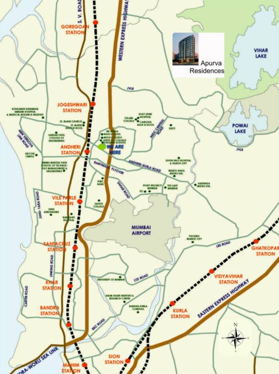 Images for Location Plan of Starwing Apurva Residence