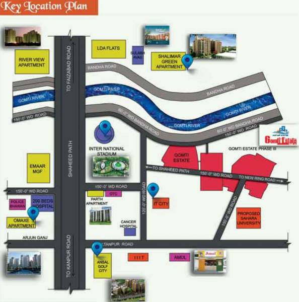 Images for Location Plan of Shree Raj Gomti Estate Phase III