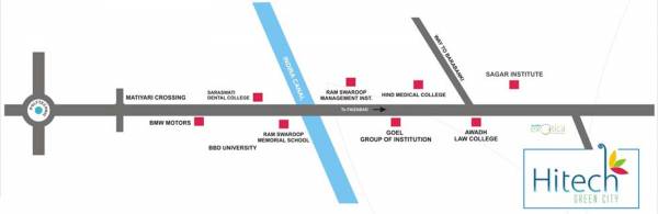 Images for Location Plan of Hitech Green City Images for Location Plan of Hitech Green City