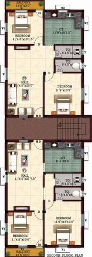 Images for Cluster Plan of Sri Medavakkam Flats