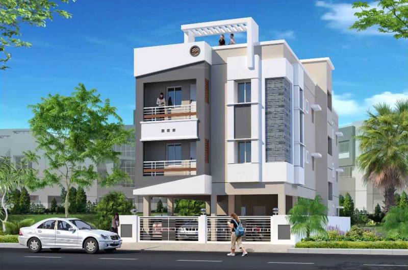 Main Elevation Image of Sri Givi Medavakkam Flats, Unit available at ...