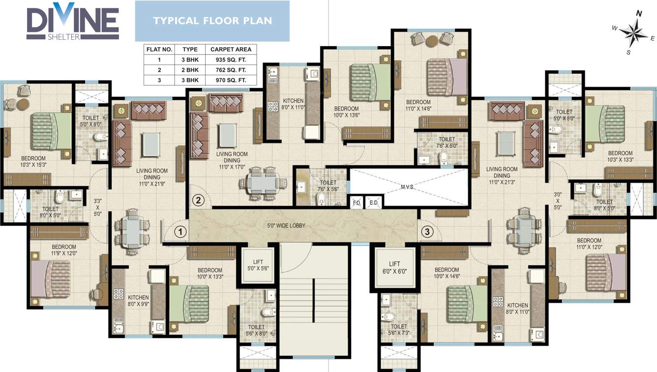 Images for Cluster Plan of Sonal Divine Shelter