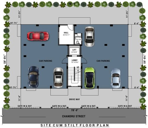 Images for Cluster Plan of Ramaniyam Real Estates Kauveri