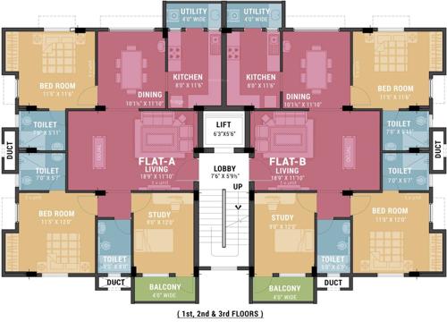 Images for Cluster Plan of Ramaniyam Real Estates Kauveri
