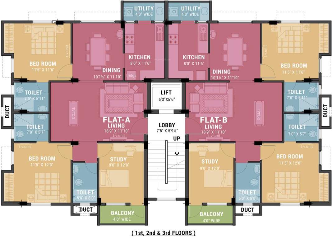 Images for Cluster Plan of Ramaniyam Real Estates Kauveri