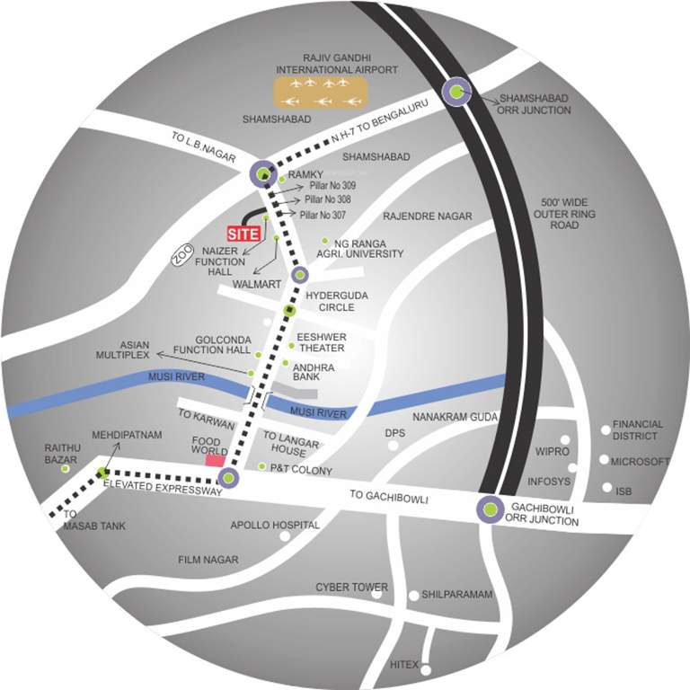  signature 1 Images for Location Plan of Tirtha Signature 1