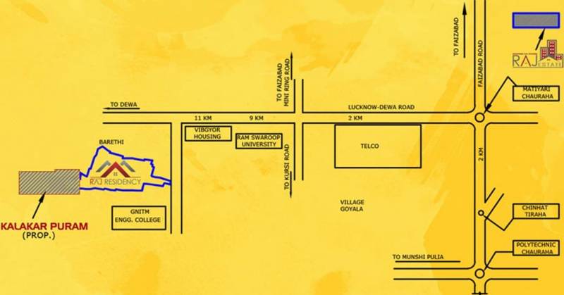 Images for Location Plan of Shree Raj Kalakarpuram
