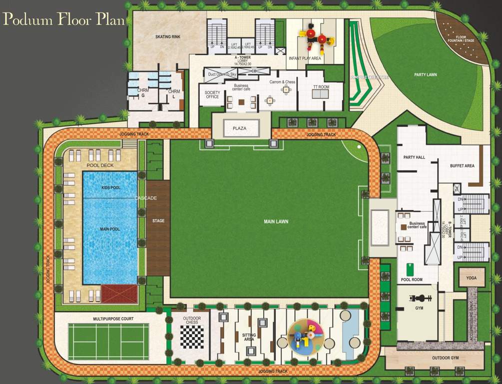  greenwoods Images for Cluster Plan of Proviso Greenwoods
