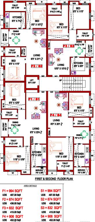 Images for Cluster Plan of Prabha Omkara