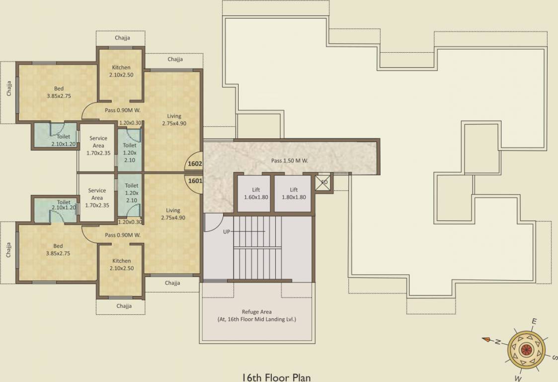 Images for Cluster Plan of Haware Grand Edifice