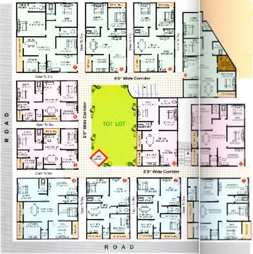 Images for Cluster Plan of NDR Sri Sai Krupa Towers