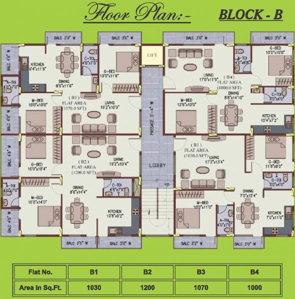 Images for Cluster Plan of Dawn Rose Garden