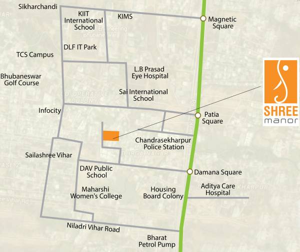 Images for Location Plan of Greenfield Shree Manor Images for Location Plan of Greenfield Shree Manor