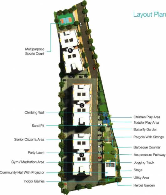 Images for Master Plan of Sarthak Optima Heights