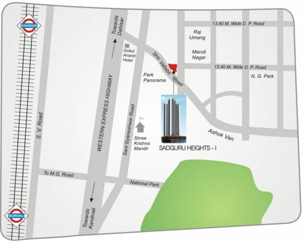 Images for Location Plan of Sadguru Heights I