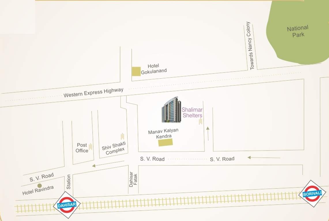  shalimar shelters Images for Location Plan of Sadguru Shalimar Shelters