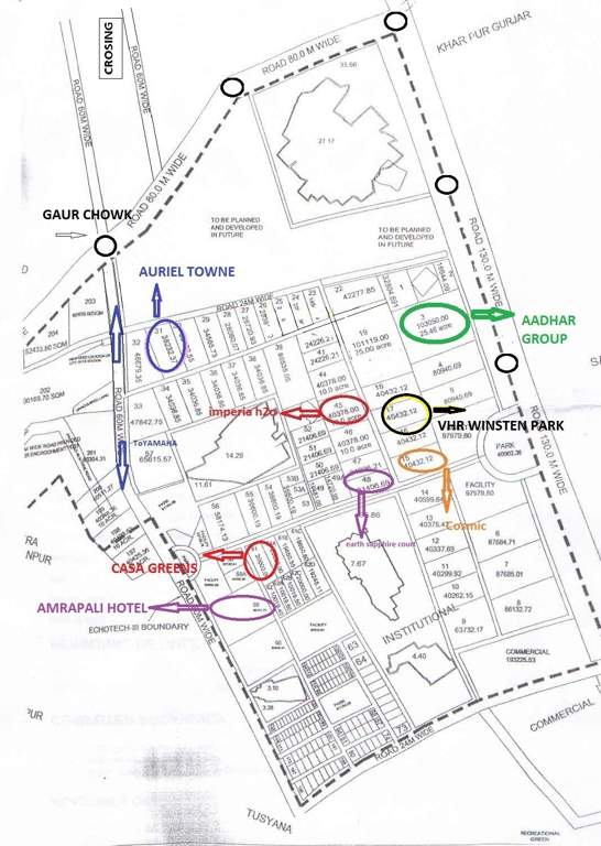 Images for Location Plan of Aadhar Ananda Suites