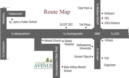 Images for Location Plan of Colorhomes Avenue avenue Images for Location Plan of Colorhomes Avenue