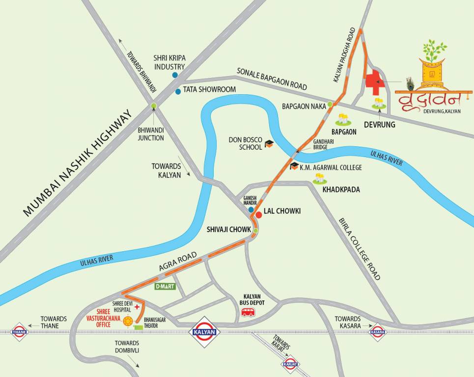 Images for Location Plan of Shree Vasturachana Vrundavan