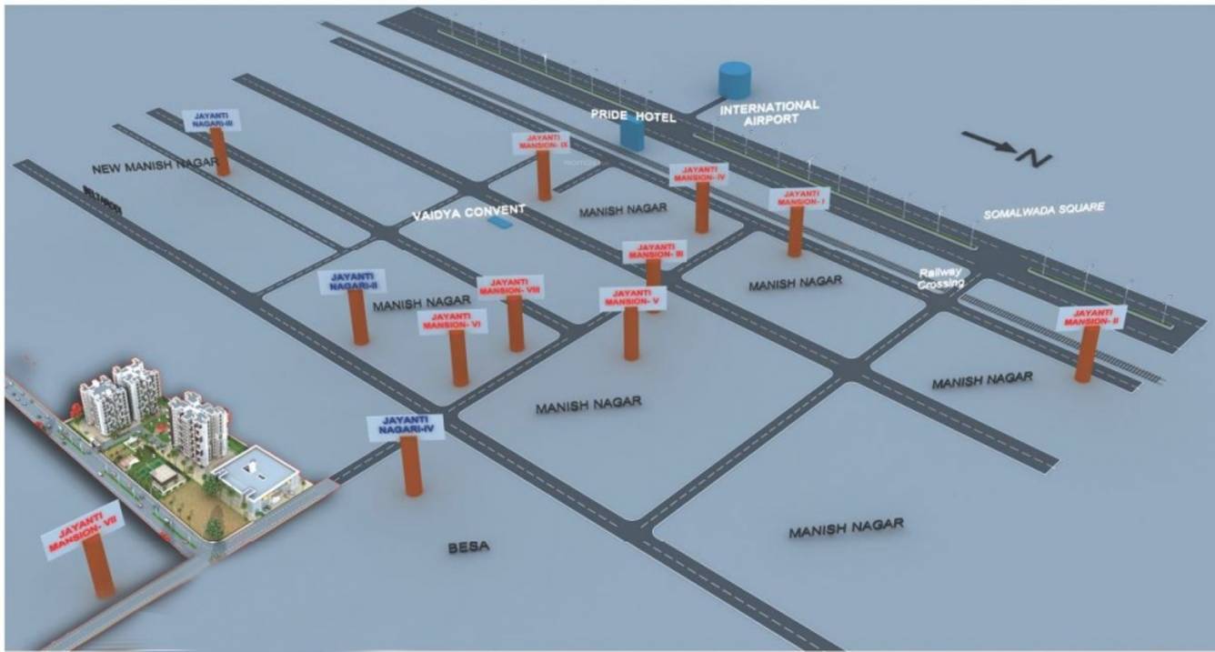 Images for Location Plan of Abhijit Jayanti Nagri V