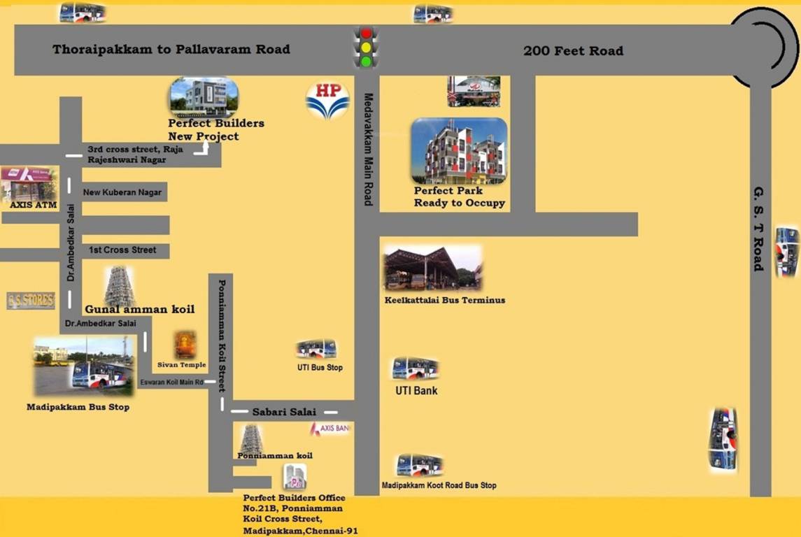 Images for Location Plan of Perfect Builders Pascal
