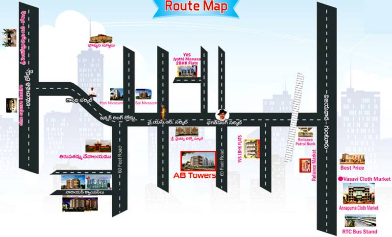 Images for Location Plan of Gayatri AB Towers