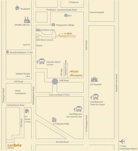 Images for Location Plan of Sanbrix Kingsberry Images for Location Plan of Sanbrix Kingsberry