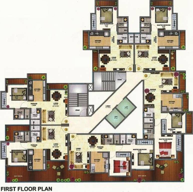 Images for Cluster Plan of Daichi Infra LLP Aabiel Paradise