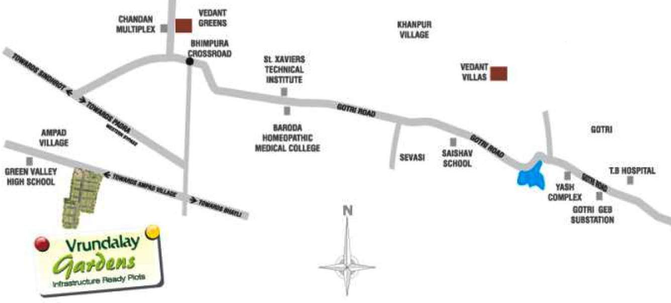 Images for Location Plan of Vedant Varundalay Gardens