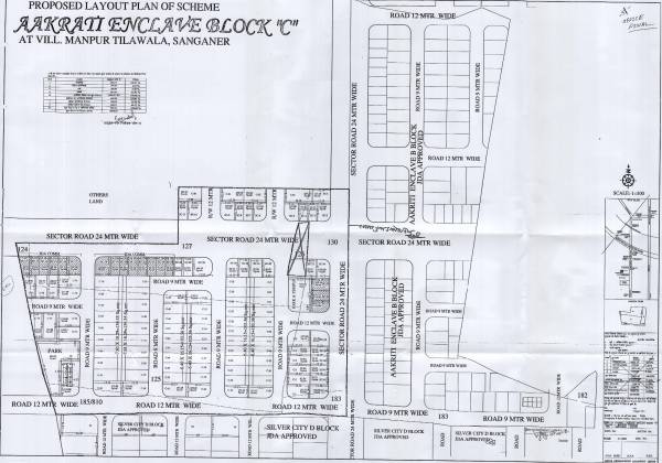 Images for Layout Plan of Aashish Akriti Enclave Images for Layout Plan of Aashish Akriti Enclave